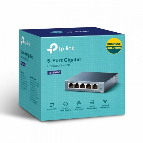 Galda Virsmas Slēdzis TP-Link TL-SG105 5P Gigabit Auto MDIX image 2