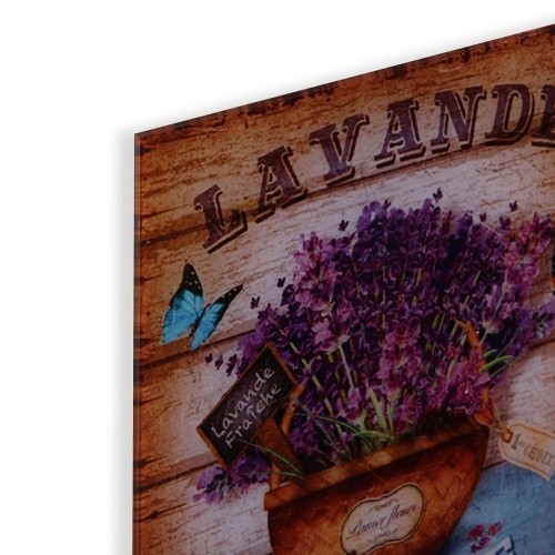 Картина Versa Лаванда Стеклянный 1 x 30 x 30 cm image 2