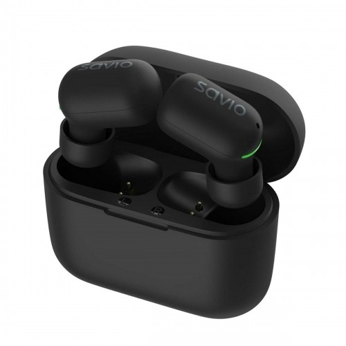 In-ear Bluetooth Headphones Savio TWS-09 Black image 2