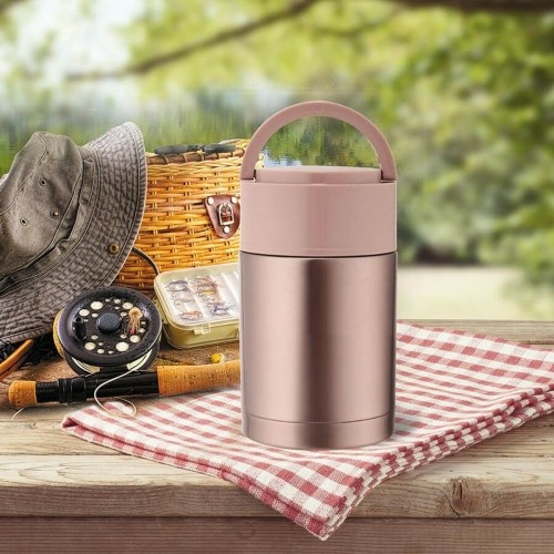 Thermos Feel Maestro MR-1636 Pink Golden Stainless steel 600 ml image 2