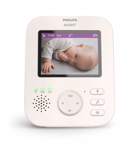 Philips Avent Digitālā video mazuļu uzraudzības ierīce ar 3.5 collu krāsu ekrānu - SCD881/26 image 2