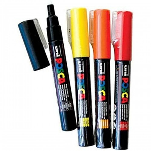 Marķieru komplekts POSCA PC-1M 8 Daudzums Daudzkrāsains image 2