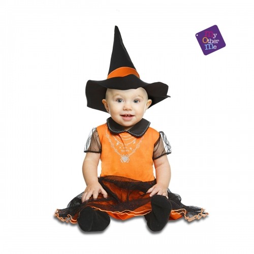 Маскарадные костюмы для младенцев My Other Me Ведьма Оранжевый (2 Предметы) image 2