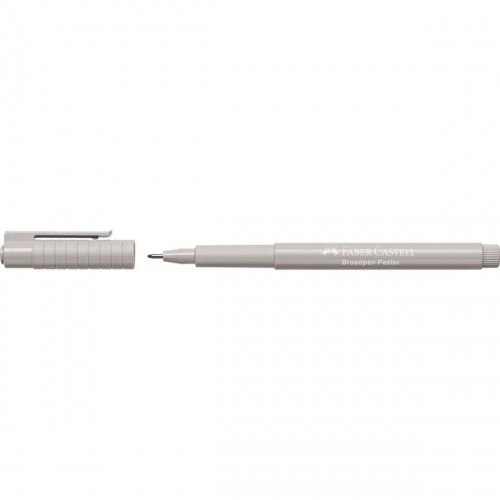 Постоянный маркер Faber-Castell Broadpen Pastel Серый (10 штук) image 2