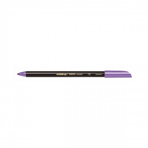 Marker pen/felt-tip pen Edding 1200 Metallic Violet (10 Units) image 2