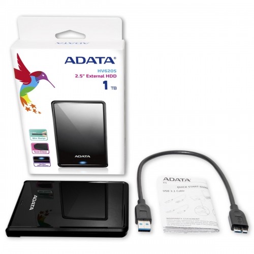 External Hard Drive Adata HV620S 1 TB HDD image 2