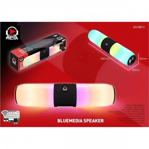 Bluetooth Speakers Reig 20 W 38 x 8 x 8 cm USB image 2