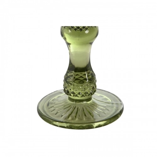 Set of cups DKD Home Decor Green Crystal 150 ml image 2