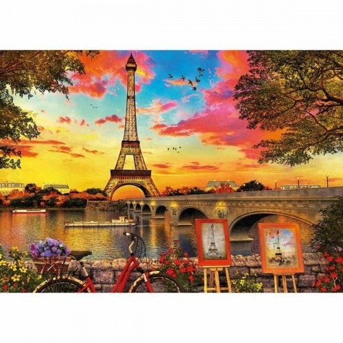 Puzle un domino komplekts Educa Sunset In Paris 2000 Daudzums image 2