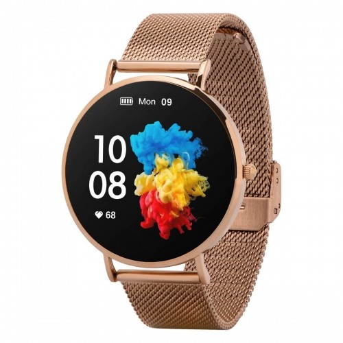 Garett Smartwatch Garett Verona Gold Steel Sieviešu viedpulkstenis AMOLED / Bluetooth 5.0 / IP67 / GPS / SMS image 2