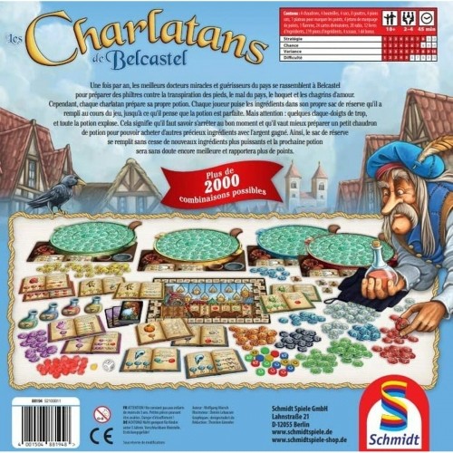 Board game Schmidt Spiele Charlatans de Bescastel image 2