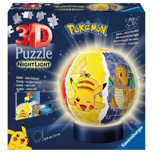 3D Puzzle Pokémon Night light 72 Pieces image 2