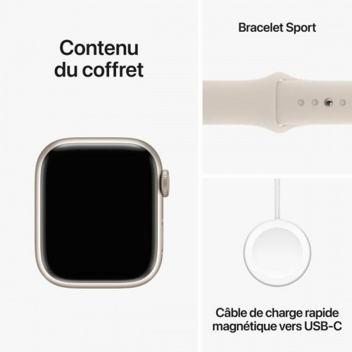 Умные часы Apple Series 9 Бежевый 41 mm image 2