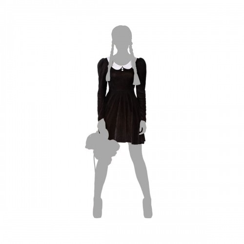 Costume for Adults Black Lady Ghost (1 Piece) image 2