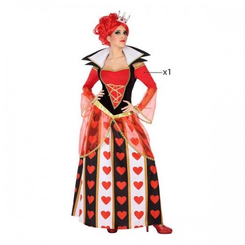 Bigbuy Carnival Svečana odjeća za odrasle Siržu karaliene Daudzkrāsains Fantāzija image 2