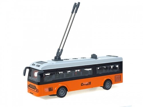 Adar Radio vadāmāis trolejbuss (4 funkcijas, gaisma) ar baterijām 28 cm 579347 image 2