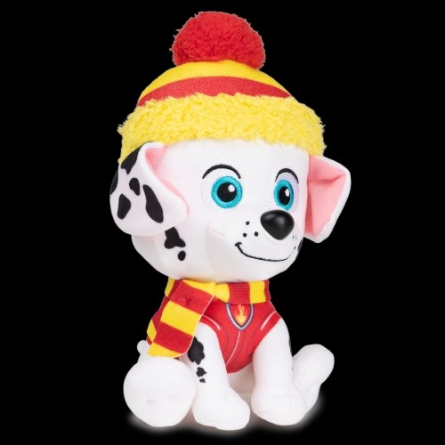 PAW PATROL Varenie kucēni, plīša rotaļlieta no filmas, Maršals 15 cm image 2