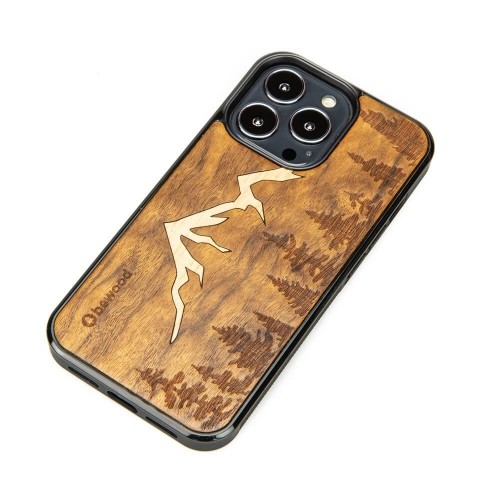 Apple Wooden case for iPhone 13 Pro Bewood Imbuia Mountains image 2