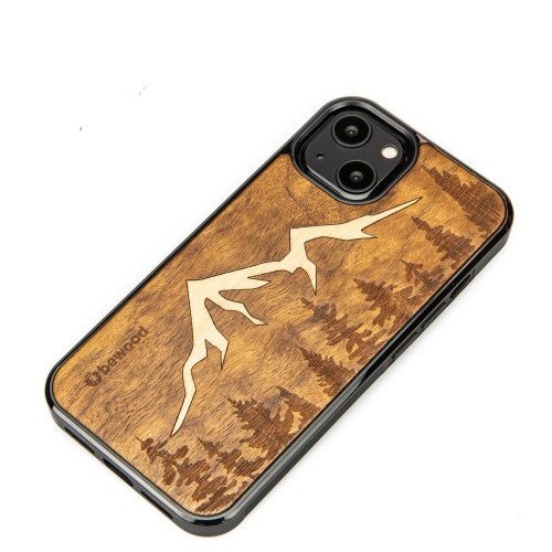 Apple Wooden case for iPhone 13 Bewood Imbuia Mountains image 2