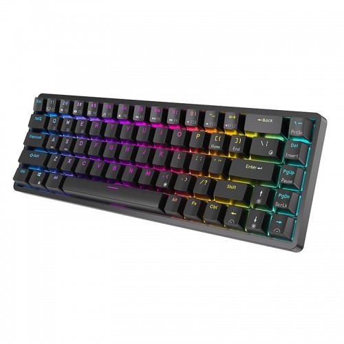 Mechanical Keyboard Royal Kludge RK837 RGB, Red switch (black) image 2