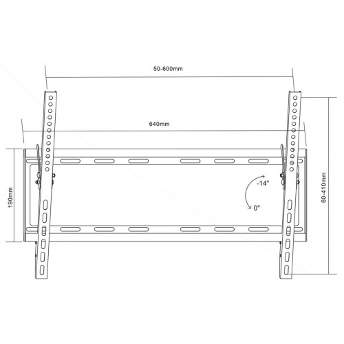 Подставка для ТВ MacLean MC-605 32" 70" 55 kg image 2