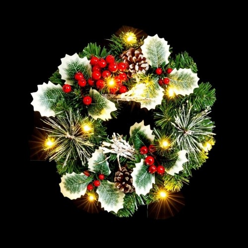 Advent wreathe PVC Multicolour 30 x 30 x 10 cm image 2