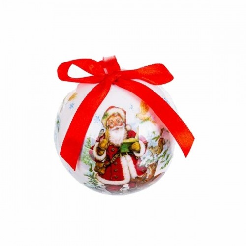 Bigbuy Christmas Eglītes rotājumi Daudzkrāsains Polyfoam Ziemassvētku vecītis 7,5 x 7,5 x 7,5 cm (14 gb.) image 2