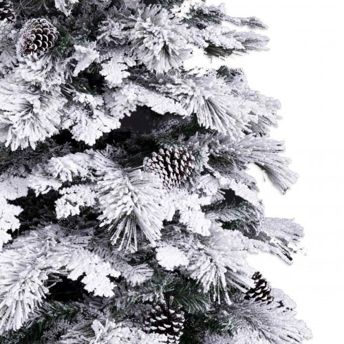 Bigbuy Christmas Новогодняя ёлка Белый Зеленый PVC Металл полиэтилен снежный 240 cm image 2