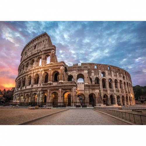 Puzle un domino komplekts Clementoni 33548 Colosseum Sunrise - Rome 3000 Daudzums image 2