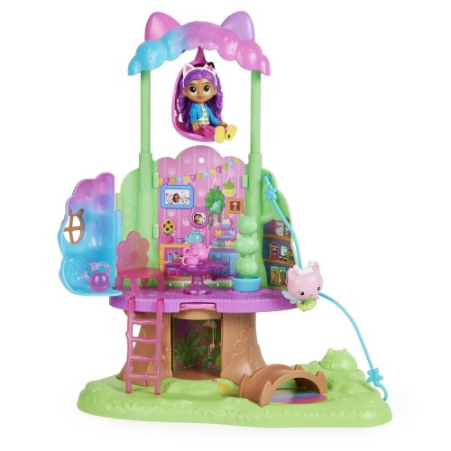 GABBY´S DOLLHOUSE Игровой набор Kitty Fairy´s Garden Treehouse image 2