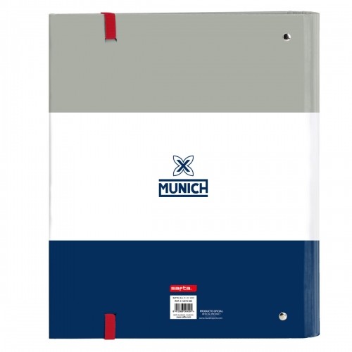 Ring binder Munich College Replacement (100 Sheets) Multicolour A4 image 2