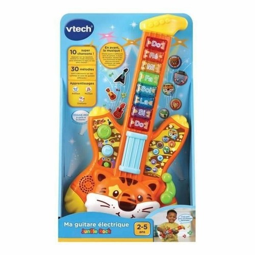 Baby Guitar Vtech Baby Jungle Rock- Guitare Électrique Tigre 1 Piece image 2