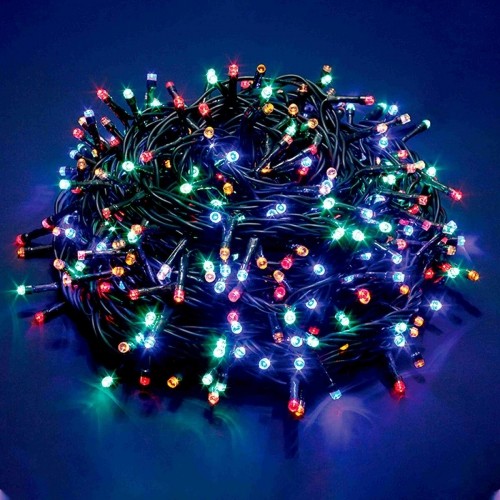 Bigbuy Christmas LED gaismu vītne 37,5 m Daudzkrāsains image 2
