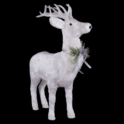 Christmas bauble White Polyfoam Deer 73 x 33 x 108 cm image 2