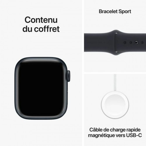 Умные часы Apple Series 9 Чёрный 41 mm image 2
