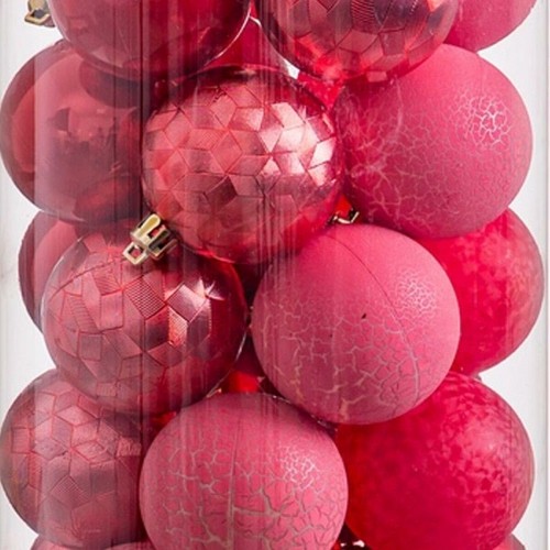 Bigbuy Christmas Ёлочные шарики Красный 5 x 5 x 5 cm (40 штук) image 2