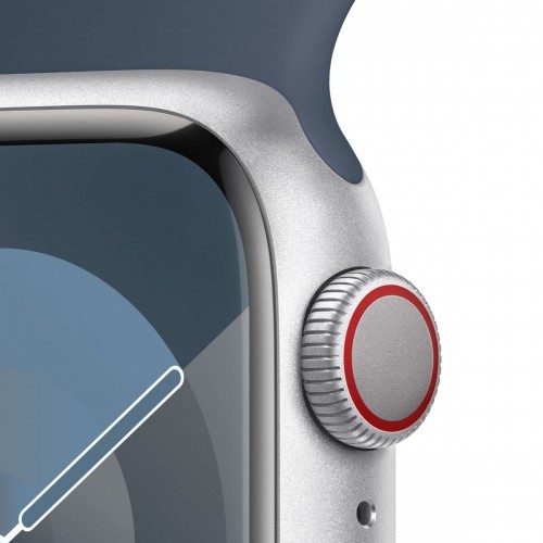 Viedpulkstenis Apple Watch Series 9 Zils Sudrabains 41 mm image 2