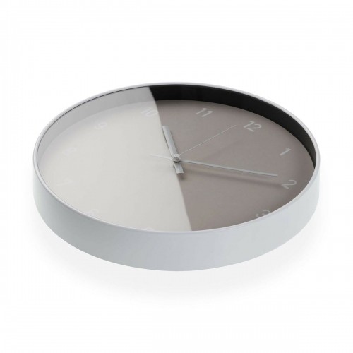 Настенное часы Versa Бежевый Стеклянный Пластик 4 x 30 x 30 cm image 2