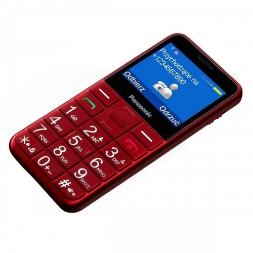 Мобильный телефон для пожилых людей Panasonic KX-TU155EXRN 2,4" Красный image 2