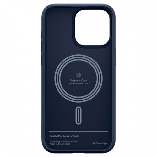 Spigen Caseology Parallax MAG iPhone 15 Pro Max 6.7" Magsafe Granatowy|Midnight Blue ACS06615 image 2