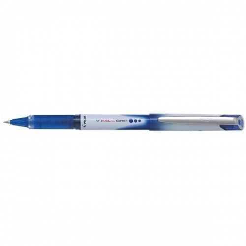 Roller Pen Pilot V-Ball Grip 0,7 mm Blue (12 Units) image 2