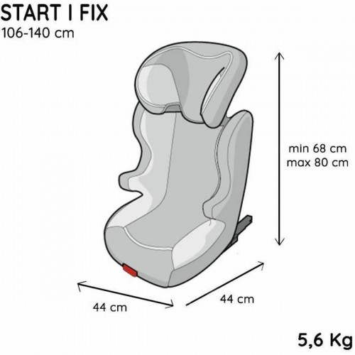 Car Chair Nania START Red ISOFIX image 2
