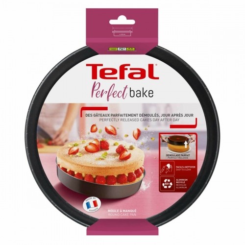 Oven Mould Tefal Ø 26 cm Brown Metal image 2