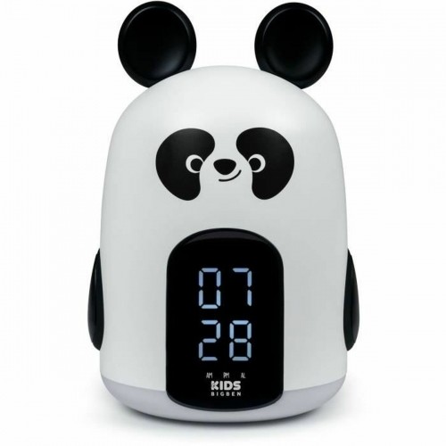 Часы-будильник Bigben Белый/Черный Панда image 2