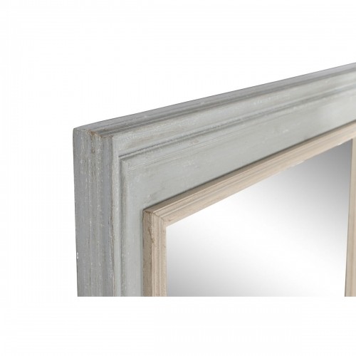 Настенное зеркало Home ESPRIT Белый Серый Деревянный 150 x 5 x 90 cm image 2