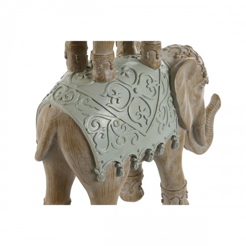 Decorative Figure Home ESPRIT White Elephant Colonial 24,5 x 9,5 x 35 cm image 2