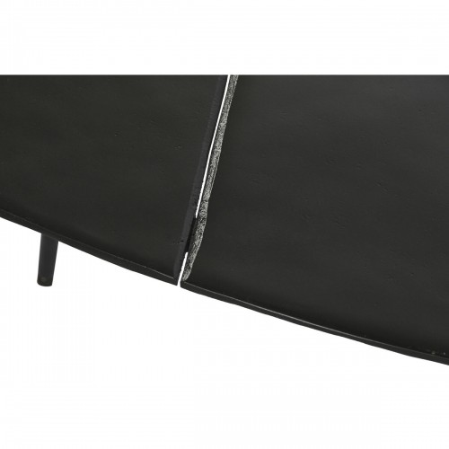 Вспомогательный стол DKD Home Decor Чёрный Позолоченный Алюминий Латунь 78 x 45 x 40 cm (2 штук) image 2
