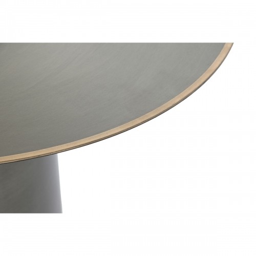 Mazs galdiņš DKD Home Decor Bronza Tumši pelēks Metāls 60 x 60 x 37 cm image 2