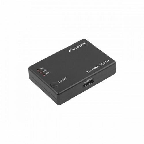 HDMI switch Lanberg Black 0,8 m image 2