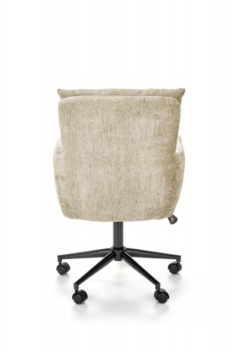 Halmar FLORES swivel armchair, light brown image 2